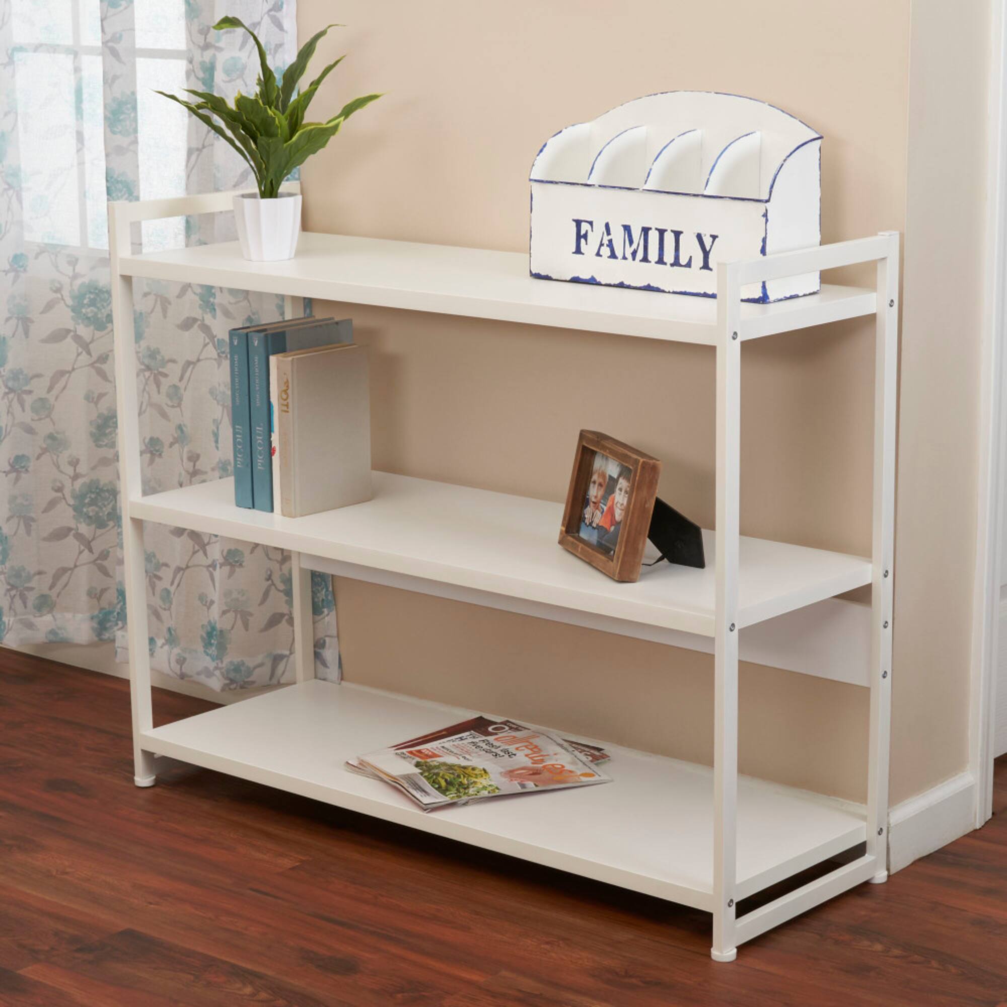Household Essentials Jamestown 42" Wide Bookshelf